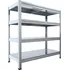 Dílenský regál Biedrax KOV40100090/100Z4PL 100 x 40 x 90 cm 4 police