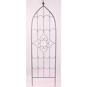 Stojan na květiny Zdobená mřížová opora pro rostliny 180x48 cm 1050-1202