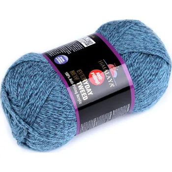 Příze pletací Everyday New Tweed 100 g modrá 1 ks