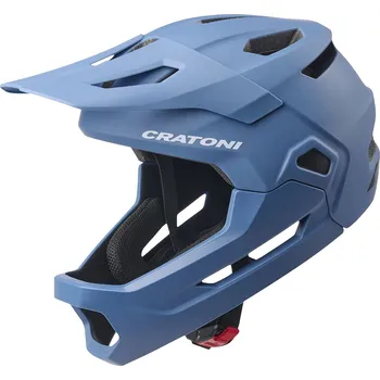 Cyklistická přilba helma Cratoni MadCat - Blue Matt S/M (49-56cm)