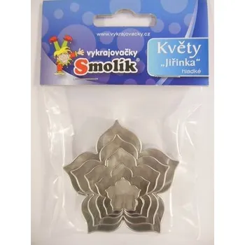 Vykrajovátko Dortisimo Sada vykrajovátek Květy Jiřinka hladké (5 ks)