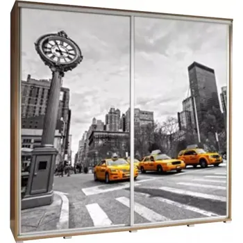 Šatní skříň Skříň Penelopa 205 cm Taxi 1