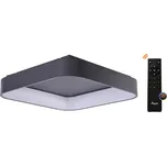 Solvent S SMART přisazené svítidlo LED 42W 3280lm 3000-6000K 60cm hranaté IP20, šedé + ovladač