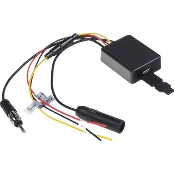 Auto elektroinstalace Kabeláž pro pevnou montáž s FM modulátorem pro DAB-KDR-368W