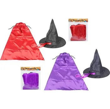 Karnevalový doplněk Klobouk 31x28cm a plášť 75cm [A]