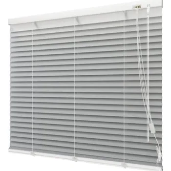 Žaluzie Hliníková žaluzie SOLUNA DIM-OUT stříbrná 180x240 cm, o 20 % více lamel