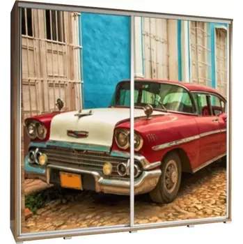 Šatní skříň Skříň Penelopa 205 cm auto 3