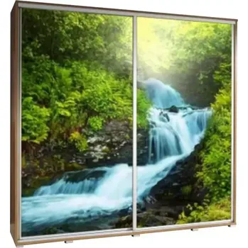 Šatní skříň Skříň Penelopa 205 cm vodopád