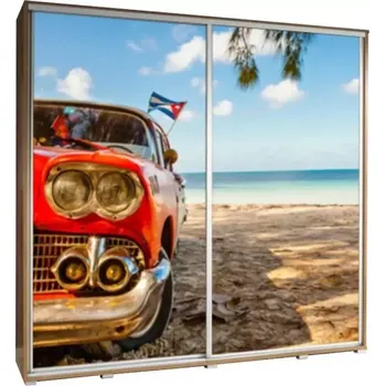 Šatní skříň Skříň Penelopa 205 cm auto 1