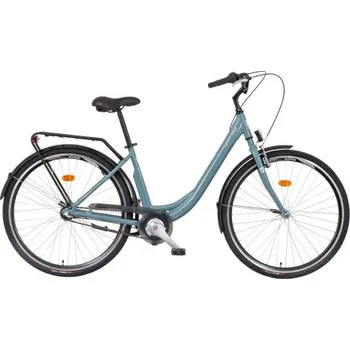 Městské kolo Liberty Jízdní kolo Strada 7spd. NEXUS 28" 2026 šedé, Přední vidlice Odpružená