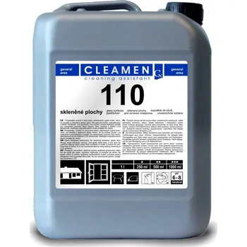 Čisticí prostředek na okna Cleamen 110 - skleněné plochy 5l