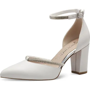 Dámské lodičky DÁMSKÉ LODIČKY MARCO TOZZI 2-82404-42 100 BÍLÁ Barva: BÍLÁ, Velikost: 39