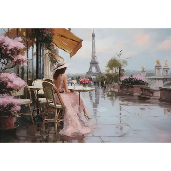 Obraz Obraz na plátně Večerní pohled, 85 × 113 cm, tisk&nbsp;CA-17044