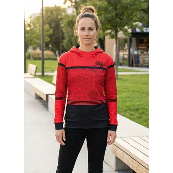 Dámská mikina Dámská mikina premium ALTISPORT VOJ/ALW023MI01 ČERVENÁ XS