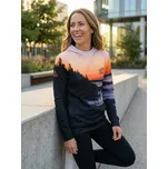 Dámská funkční mikina premium ALTISPORT VOJ/ALW030MI01 TMAVĚ MODRÁ XXXL