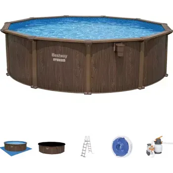 Bazén Ocelový Bazén Hydrium 4,90 x 1,30m, prkno 561CU