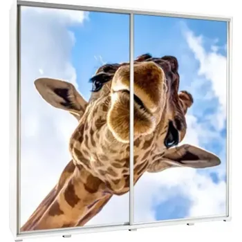 Šatní skříň Skříň Penelopa 205 cm žirafa 1