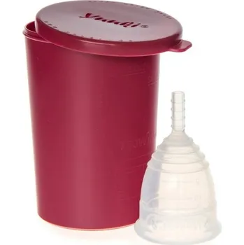 Drogerie Menstruační kalíšek malý + sterilizační kelímek (Classic) Yuuki + záruka na vrácení do 100 dnů