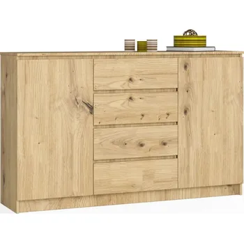 Komoda Široká kombinovaná komoda SAVRILA - dub artisan