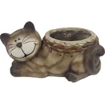 Květináč kočka X5633 - 33,3 × 19,2 × 17,4 cm