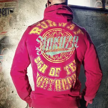 Pánská mikina Pánská mikina Yakuza HOB-327 tango red velikost: S