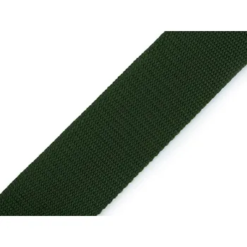Popruh polypropylenový šíře 50 mm tloušťka 2 mm, střední, 31 zelená tmavá
