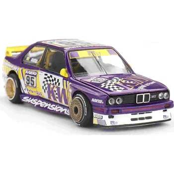 autíčko BMW M3 ( E30 ) Kaido KW V1 1:64 - MiniGT / Kaido Works BMW M3 - kovový model