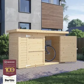 Zahradní domek Dřevěný zahradní domek Velo přírodní 206 x 102 cm vč. podlahy