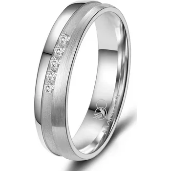 Prsten MARRYA® Dámský snubní prsten Stříbro 925 - velikost 60 - SI-15D-60