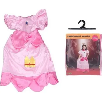Karnevalový kostým Set karneval - princezna růžová velikost M 110-120cm
