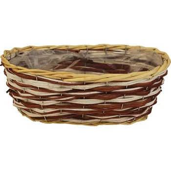 Obal na květináč Obal oválný s plastem P1023/2