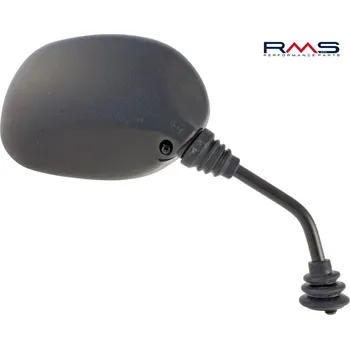 Zrcátko pro motocykl Zpětné zrcátko RMS 122770730 pravý černý GILERA Stalker 50 1997-2004