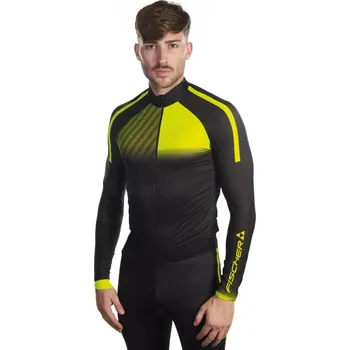 cyklistický dres Dres Fischer DYNAMIC 2.0 RACING M černá