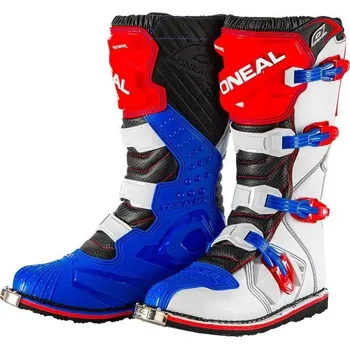 Moto obuv Boty O´Neal RIDER modrá/červená/bílá (Velikost: 9/42) 2H991805