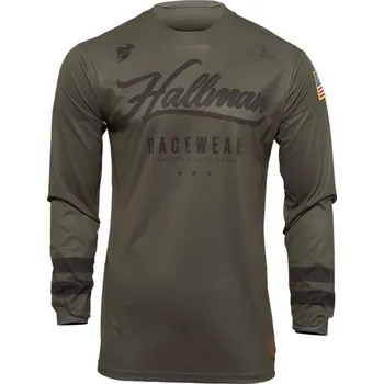 Moto dres THOR-HALLMAN DRES HOPETOWN ARMY/BK (2910-6574) (Velikost: M) 2910-6574