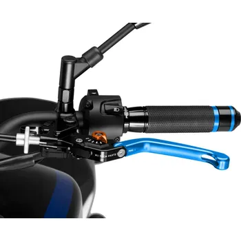 Motodíl Páčka spojky bez adaptéru PUIG 3.0 210AT skládací modrá/oranžová 210AT