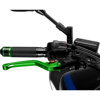 Auto-moto Páčka brzdy bez adaptéru PUIG 3.0 120VT dlouhé zelená/oranžová 120VT