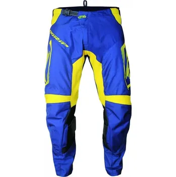 Sport Kalhoty motokros PROGRIP 6015 - modroNAVY-žluté - velikost 34 (Velikost: 40/56) PG6015-NAV-34