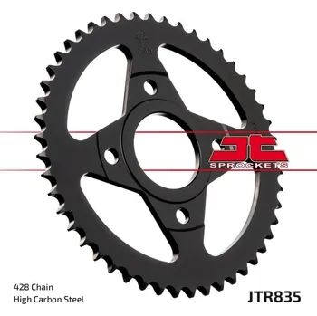 Řetězová sada pro motocykl Řetězová rozeta JT JTR 835-44 44 zubů, 428 JTR835.44