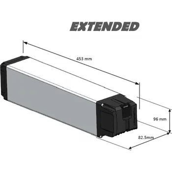 Dětská tříkolka Vyjímatelná baterie TORROT EXTENDED EE40001TT-CNC-2 48V 12.5Ah 13S5P KIDS TORROT TRIAL TWO 2019-2026