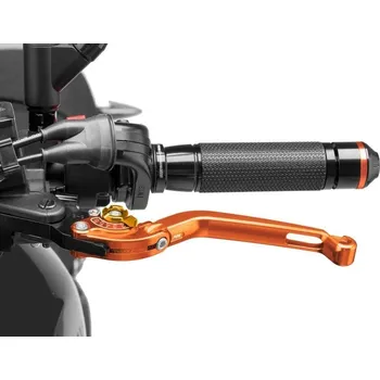 Auto-moto Páčka spojky bez adaptéru PUIG 260TO skládací oranžová/zlatá 260TO