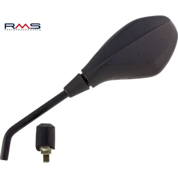Zrcátko pro motocykl Zpětné zrcátko RMS 122760640 levý černý 122760640