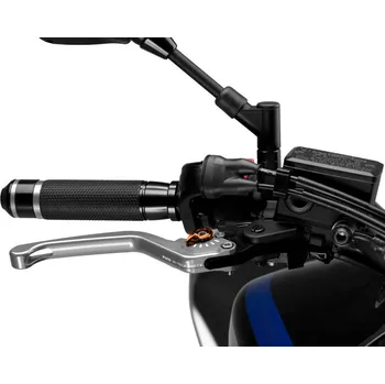 Motodíl Páčka brzdy bez adaptéru PUIG 3.0 120PT dlouhé stříbrná/oranžová 120PT