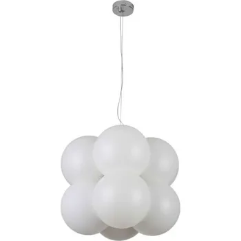 Závěsné svítidlo AZzardo Aris 8 pendant white AZ2057 E27 8x60W IP20 42cm bílé