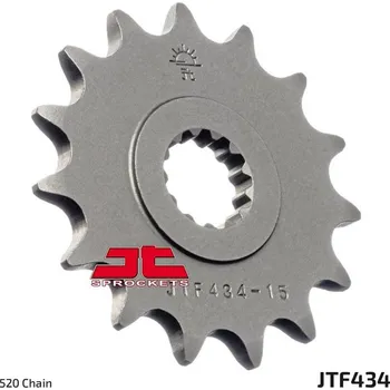 Řetězová sada pro motocykl Řetězové kolečko JT JTF 434-13 13 zubů, 520 SUZUKI TU 250 X 2013-2019