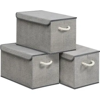 Úložný box Set stohovatelných boxů RFB050GD01 (3 ks)