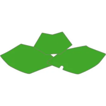 Auto-moto BLACKBIRD Plate Nálepky Zelená Beta RR 3B02/000008