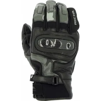 Moto rukavice Moto rukavice RICHA SHELL CAMO kaki (Velikost: L) MCF_13993