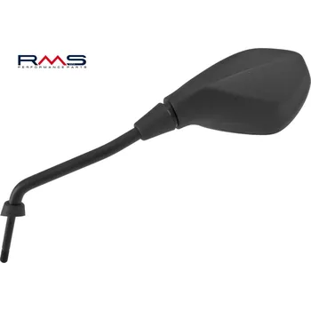 Zrcátko pro motocykl Zpětné zrcátko RMS 122760970 levý černý PIAGGIO/VESPA MP3 300 2011-2016
