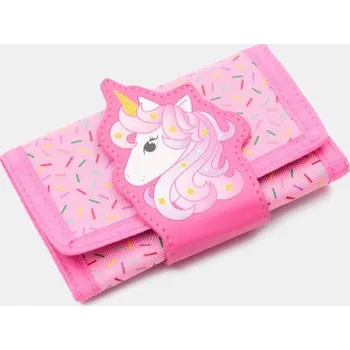 Módní doplněk Sinsay - Peněženka na suchý zip s motivem jednorožce - vícebarevná - 800GW-MLC - 800GW-MLC-ONE